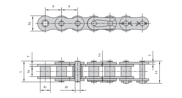 <font color='red'>240H-1</font>_重載鏈條<font color='red'>240H-1</font>規(guī)格參
